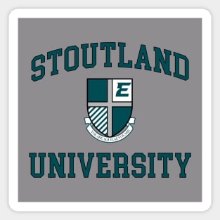 STOUTLAND UNIVERSITY Sticker